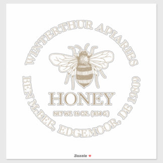 Adesivo Custom Honey Business Promotional