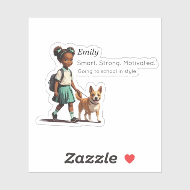 Adesivo Custom Name Label Sticker (Folha)