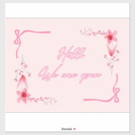 Adesivo Customize Business Advertisement 2