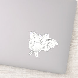 Adesivo Cute Dancing Bat Sticker