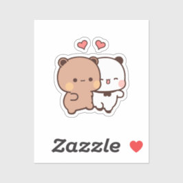 Adesivo Cute Kawaii Chubby Mochi Panda urso