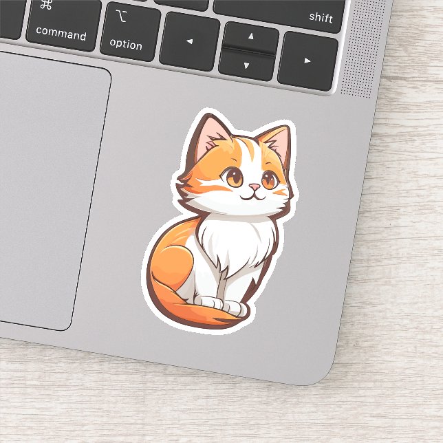 Adesivo Cute Kawaii Kitten (Detalhe)