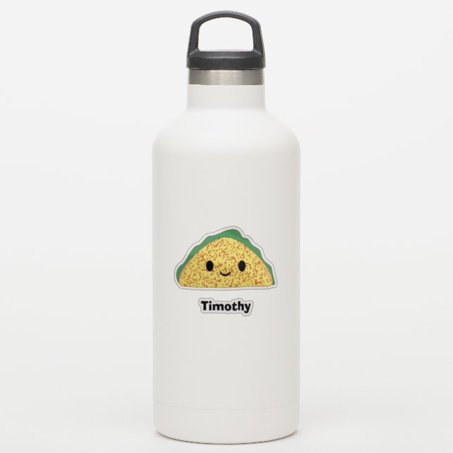 Adesivo Cute Kawaii Taco (Garrafa d'água)