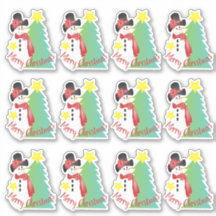 Cute Little Artsy Snowman