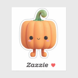 Adesivo Cute Little Pumpkin Guy