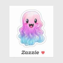 Adesivo Cute Pink Ghost: Sweet Ghost #1