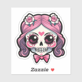 Adesivo Cute Skull
