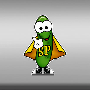 Adesivo Cutie Cartoon Super Pickle Vinyl