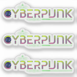 Adesivo Cyberpunk Genre Lover