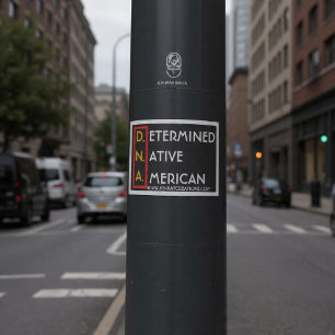 Adesivo D.N.A. (RYBW) - Determinado Nativo Americano