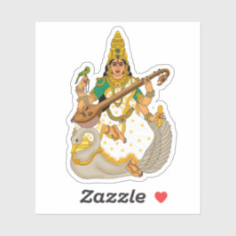 Adesivo da Deusa Saraswati
