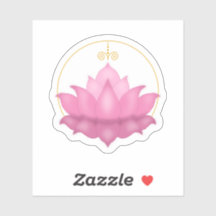 Adesivo da Flor de Lotus