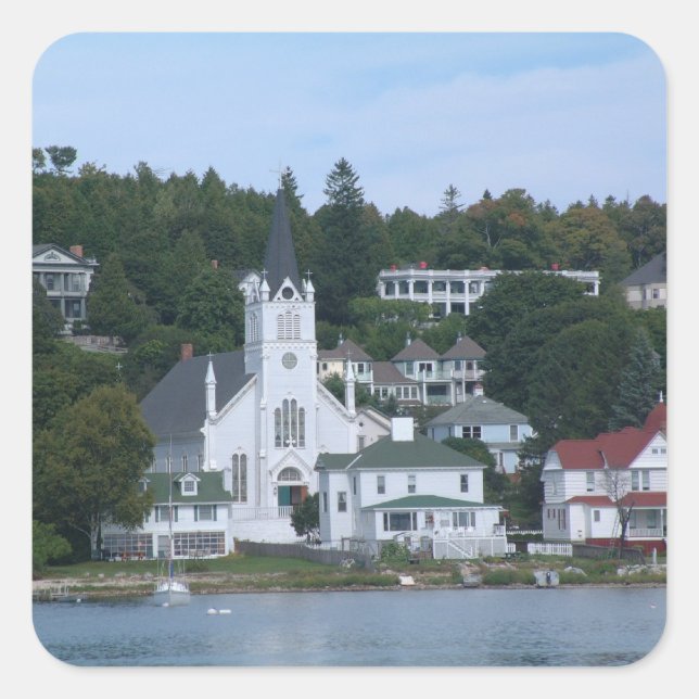 Adesivo da ilha Mackinac (Frente)