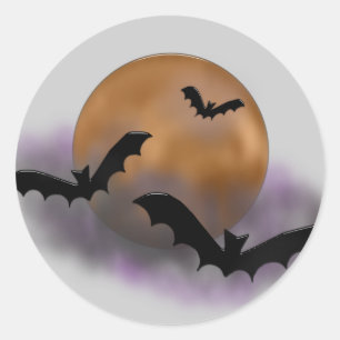 adesivo da Lua das Halloween