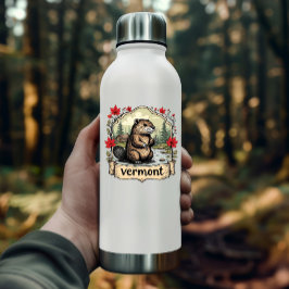Adesivo da Natureza de Vermont | Adesivo de Castor