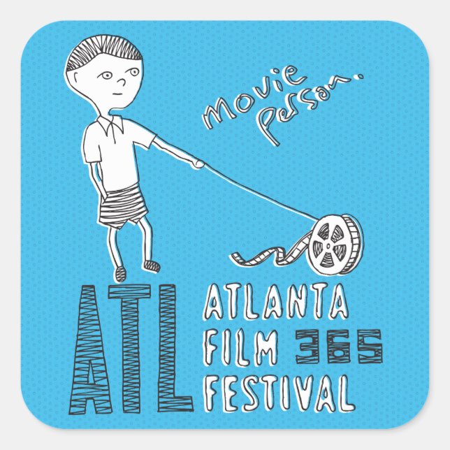 Adesivo da Pessoa de Filme (Frente)