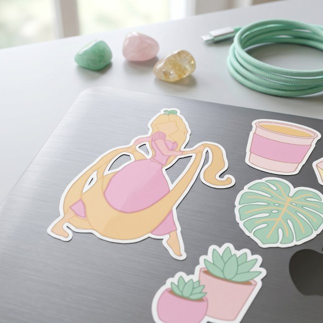 Adesivo da Rapunzel (Criador carregado)