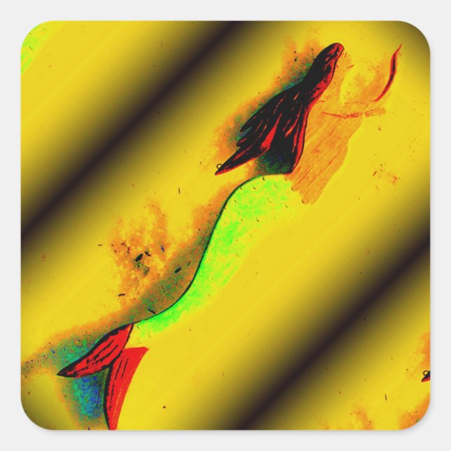 adesivo da sereia ascendente (Frente)