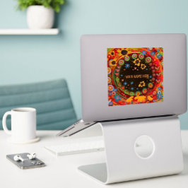 Adesivo Daisie Divertida Inspirividade Praça Personalizada