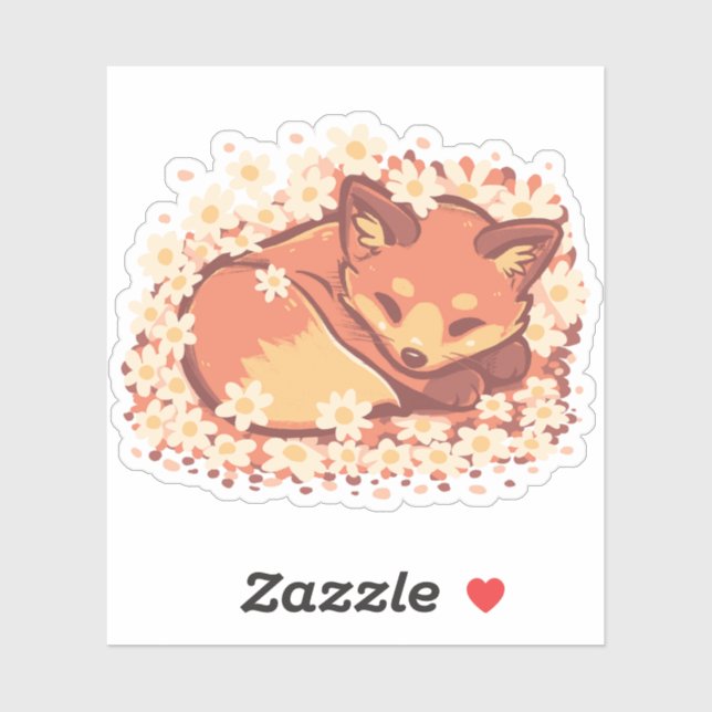 Adesivo Daisy Primavera Fox (Folha)