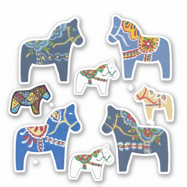 Adesivo Dala Horses Sticker (Frente)