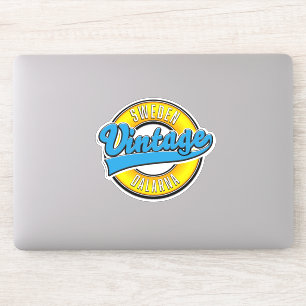 Adesivo Dalarna Suecia Vintage