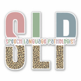 Adesivo Dama patologista de língua impressão do SLP