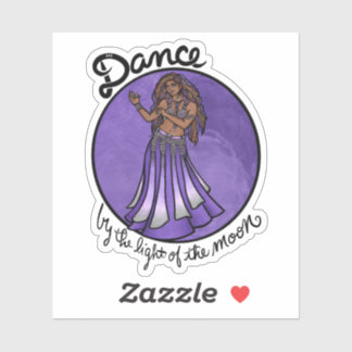 Adesivo Dança à luz da lua