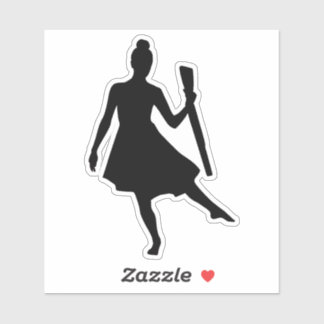 Adesivo Dançarino de Guarda de Cor com Rifle