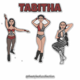 Adesivo Dançarino Vermelho Zebra Triplo Estilado #2