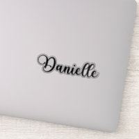 Danielle Name - Caligrafia manuscrita