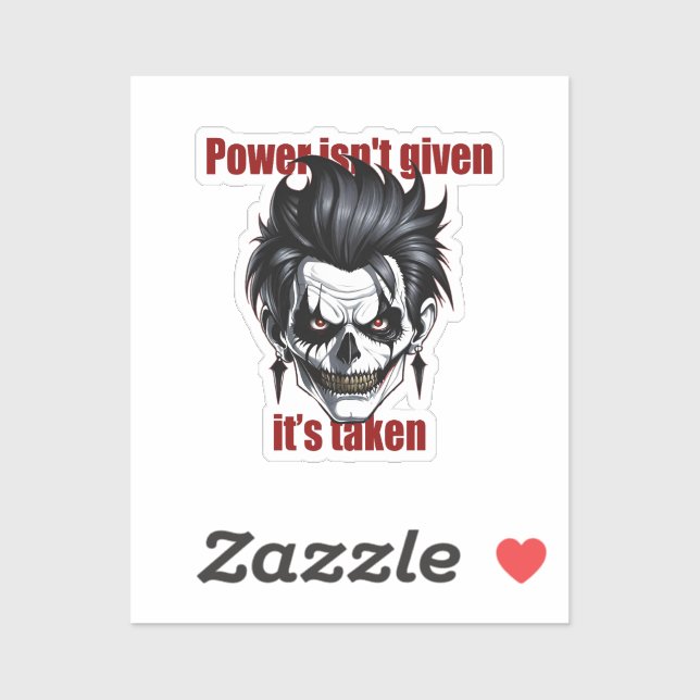 Adesivo Dark Dominance (Folha)