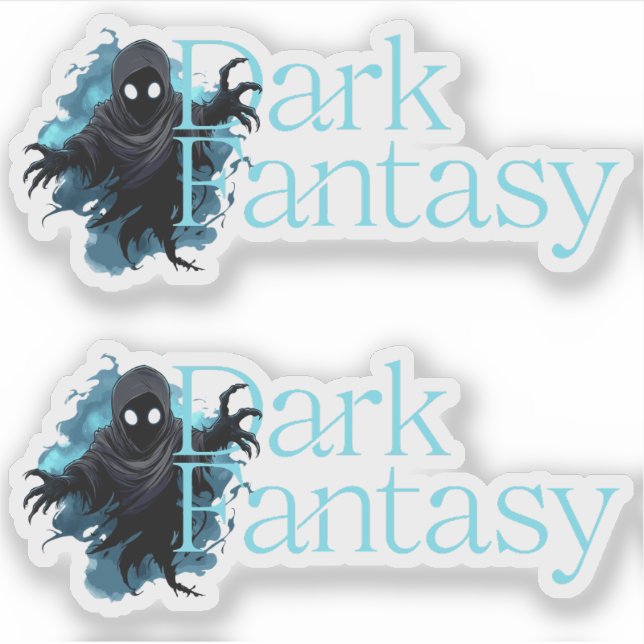 Adesivo Dark Fantasy Genre Lover (Frente)