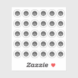 Adesivo Dark Grey Gluten Free Wedding Place Meal Choice