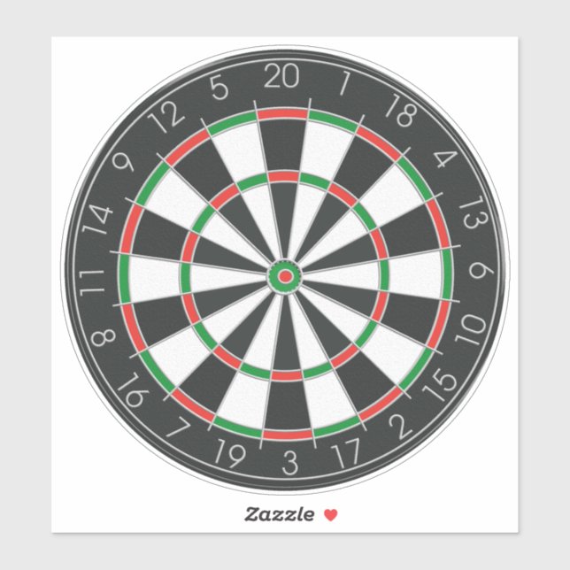 Adesivo Dartboard (Folha)
