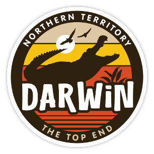 Adesivo Darwin, Norte Território da Austrália Sticker