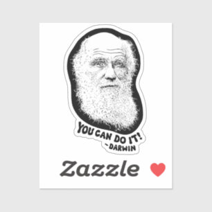 Adesivo Darwin - Você Pode Fazer Isso