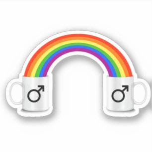 Adesivo Data do Café Gay