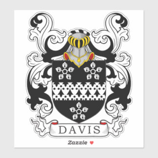 Adesivo Davis Family Crest