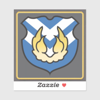 Adesivo Dawn do logotipo Archadia FC Pequeno vinil Sticker