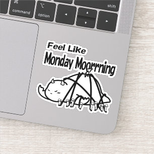 Adesivo DBY segunda-feira de manhã