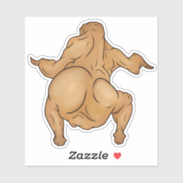 Adesivo de Ação de Graças Twerkey