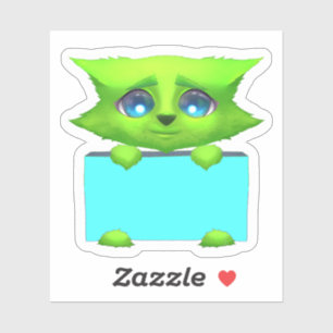 Adesivo de álbum de recortes de criatura de fantas