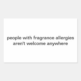 adesivo de alergia a fragrâncias