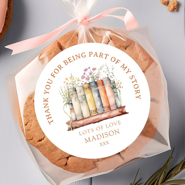 Adesivo de aniversário de novo capítulo de históri (Criador carregado)