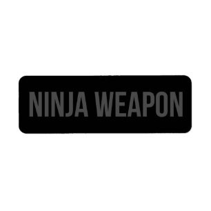 Adesivo de Arma Ninja
