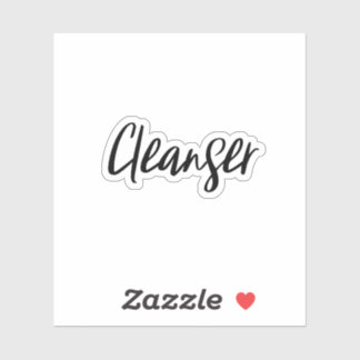 Adesivo de armazenamento de limpeza