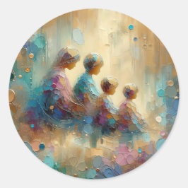 Adesivo de Arte União Familiar