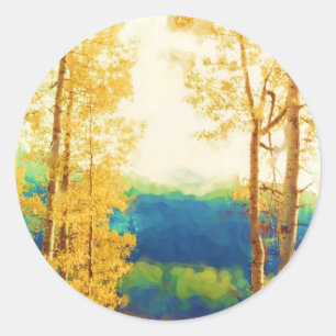 Adesivo de Aspens Esmaecido