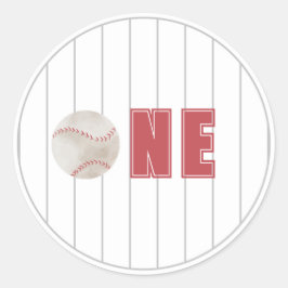 Adesivo de baseball ONE